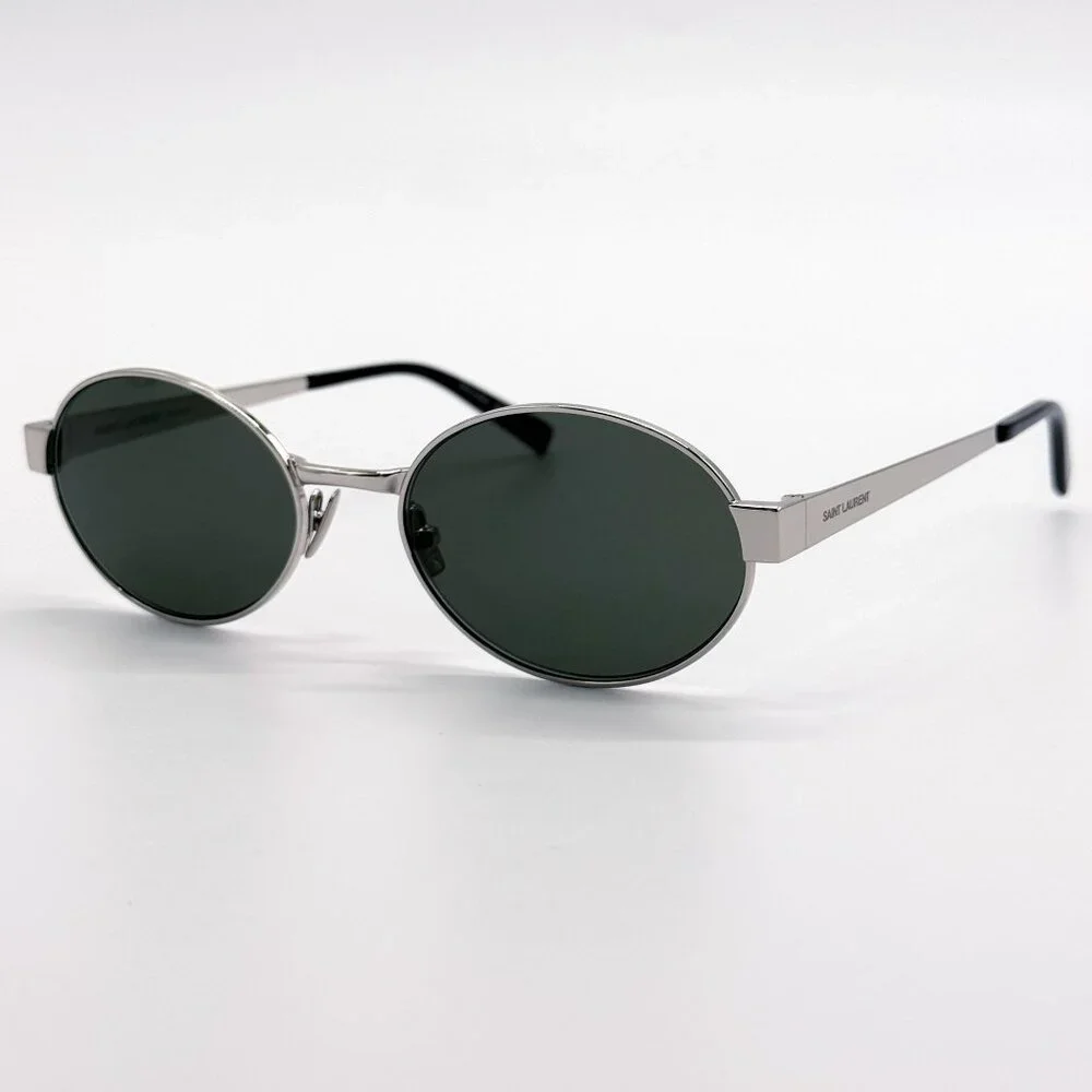 NEW SAINT LAURENT SUNGLASSES SL692 002 SILVER WOMEN EYEWEAR SL 692 002